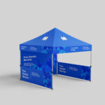 4 Varied Shots of Gazebo Mockup mockup preview