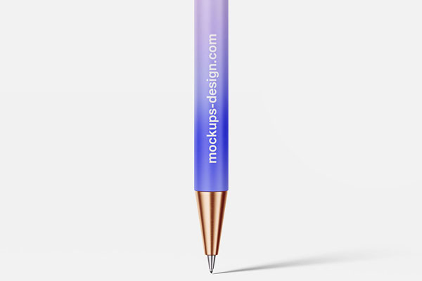 4 Versions of Ballpoint Pen with Stylus Mockups