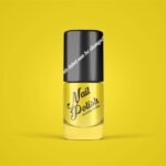 4 Visions of Nail Polish Bottle Mockup