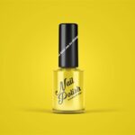 4 Visions of Nail Polish Bottle Mockup