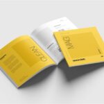 4 Visions of Square Magazine Mockup mockup preview
