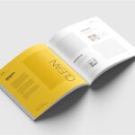 4 Visions of Square Magazine Mockup mockup preview