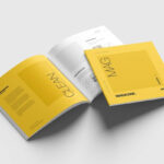 4 Visions of Square Magazine Mockup mockup preview