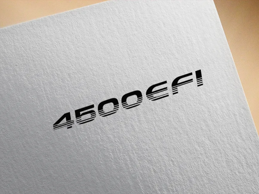 4500 EFI Toyota Logo