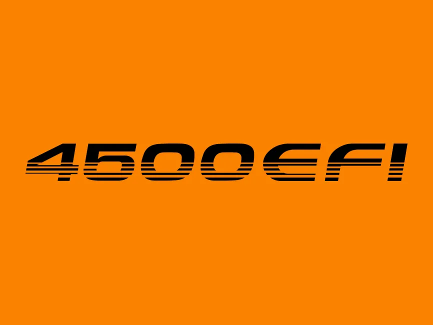 4500 EFI Toyota Logo