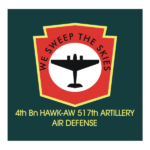 4th Bn HAWK-AW 517th Artillery logo