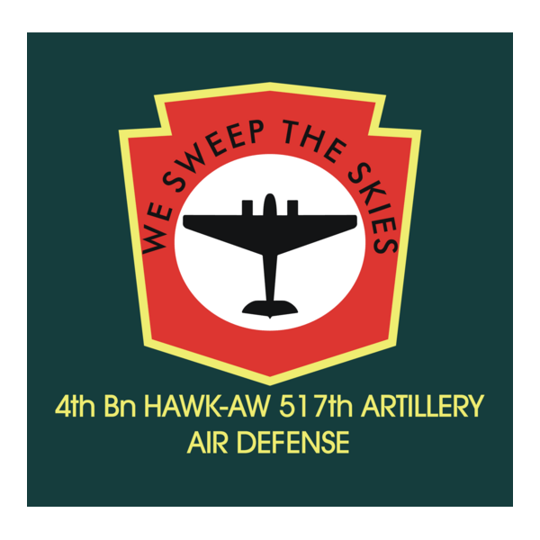 4th Bn HAWK-AW 517th Artillery logo