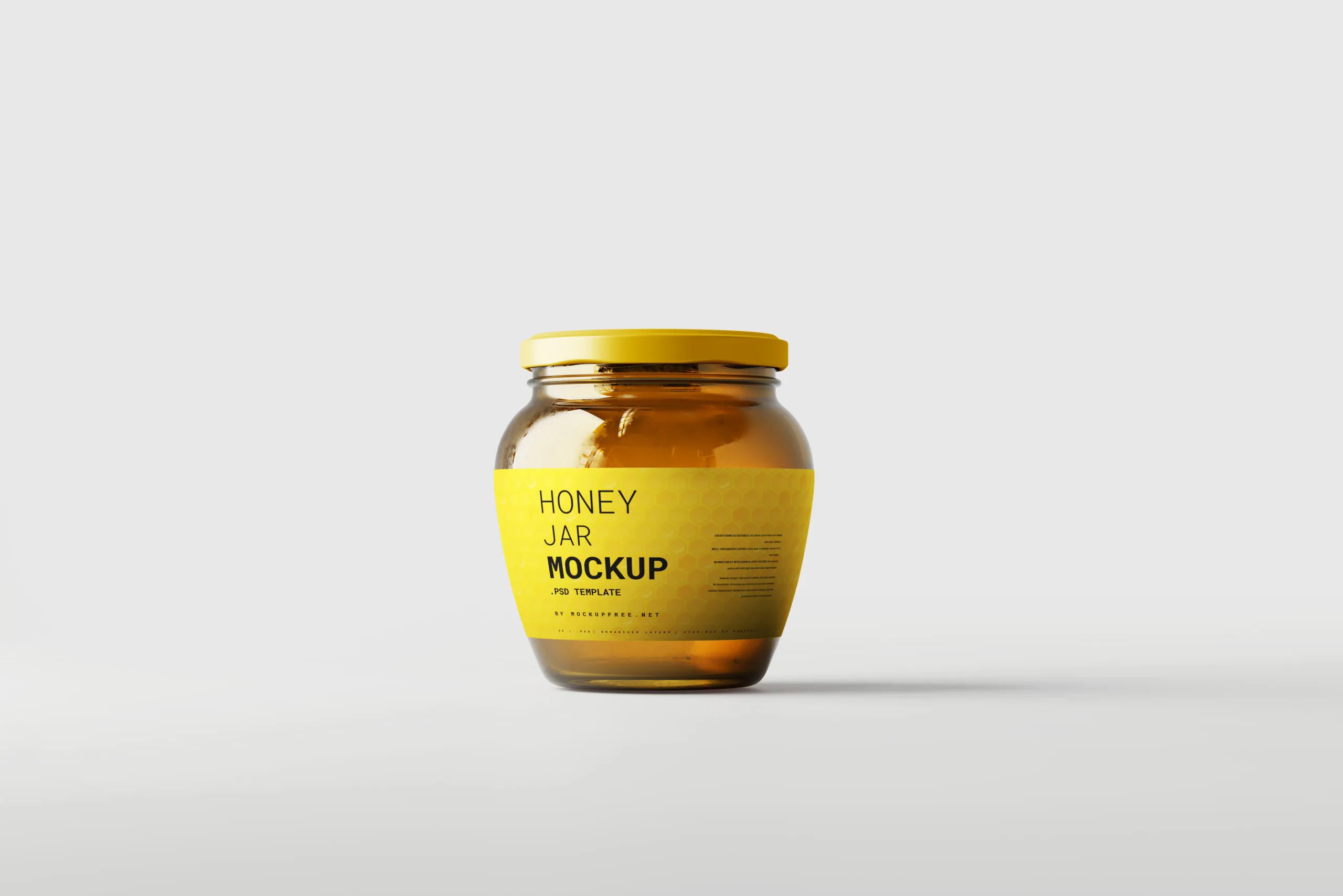 5 Drop Shaped Jar Mockups in Varied Visions FREE PSD