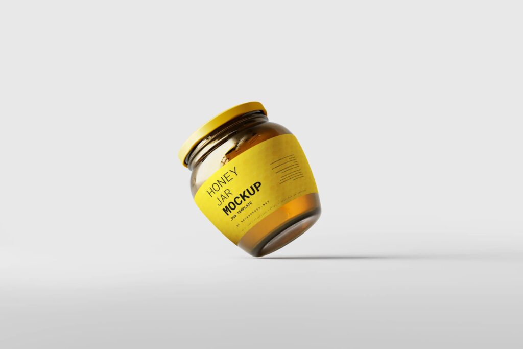 5 Drop Shaped Jar Mockups in Varied Visions mockup preview