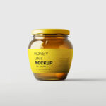 5 Drop Shaped Jar Mockups in Varied Visions mockup preview