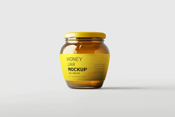 5 Drop Shaped Jar Mockups in Varied Visions