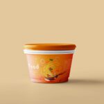 5 Food Delivery Cup Mockups in Varied Sights