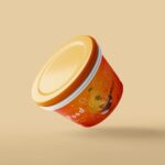 5 Food Delivery Cup Mockups in Varied Sights