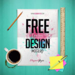 5 Front View Vertical Poster Design Mockups