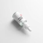 5 Frosted Glass Dropper Bottle Mockups in Different Visions