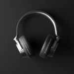 5 Generic Wireless Headphone Mockups in Distinct Shots