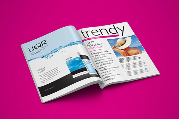 5 Glossy Magazine Mockups Featuring the Cover and Inner Pages