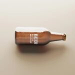 5 Lager Beer Bottle Mockups in Different Views