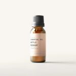 5 Large Essential Oil Bottle Mockups in Different Views
