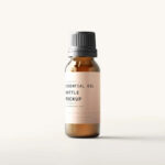 5 Large Essential Oil Bottle Mockups in Different Views