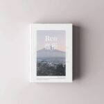 5 Large Hard Cover Books Mockups in Various Views