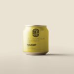 5 Mockups Fat Soda Can in Varied Views