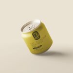 5 Mockups Fat Soda Can in Varied Views