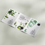 5 Mockups of A5, A6, A4 Trifold Flyers in Various Views