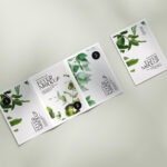 5 Mockups of A5, A6, A4 Trifold Flyers in Various Views