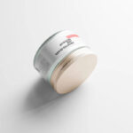 5 Mockups of Frosted Glass Jar with Label