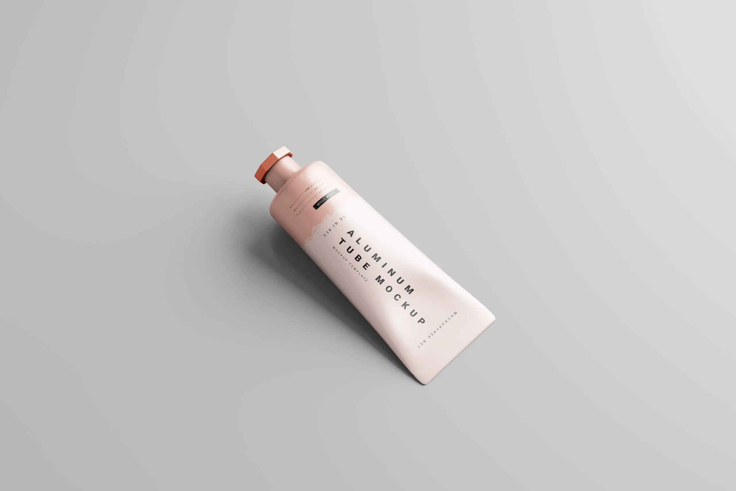 5 Mockups of Metallic Cosmetic Tubes in Distinct Visions FREE PSD
