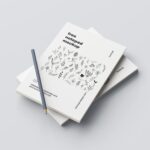 5 Mockups of Notepad with Pencil in Various Perspective Views