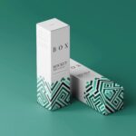5 Mockups of Slim Tall Boxes in Different Sights