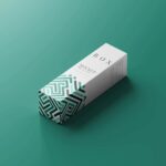 5 Mockups of Slim Tall Boxes in Different Sights