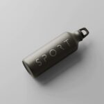 5 Mockups of Sport Bottle in Different Sights