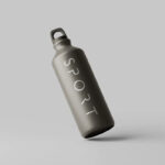 5 Mockups of Sport Bottle in Different Sights