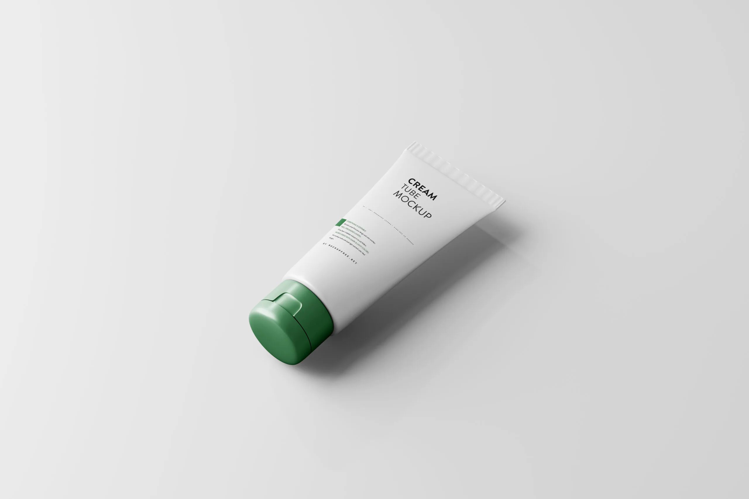 5 Mockups of Upside Down Cream Tube in Distinct Shots FREE PSD