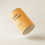 5 Shots of Barrel Mockup