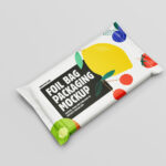 5 Shots of Food Pouches Mockup