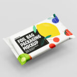 5 Shots of Food Pouches Mockup