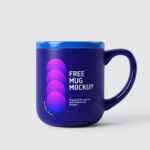 5 Shots of Glossy Matt Mug Mockup mockup preview