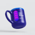 5 Shots of Glossy Matt Mug Mockup mockup preview