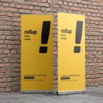 5 Showcases of Rollup Trade Show Banner Mockup
