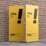 5 Showcases of Rollup Trade Show Banner Mockup