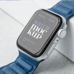 5 Sights of Apple Watch Mockup