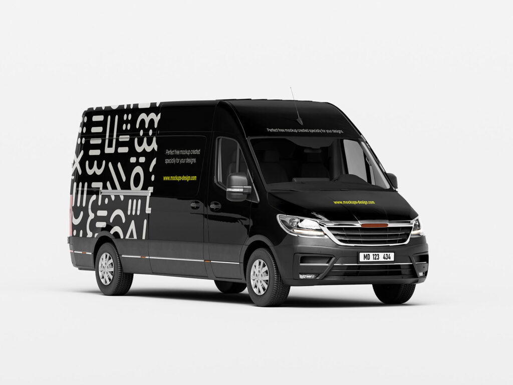 5 Sights of Van Mockup