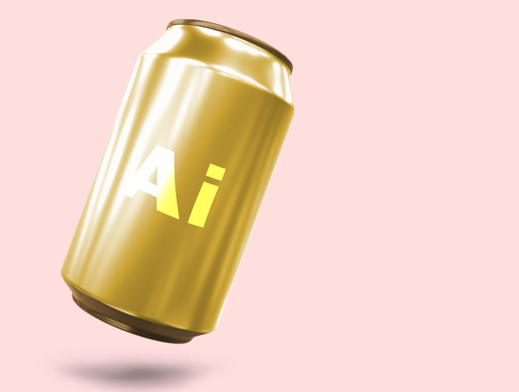 5 Soda Can Mockup from Different Perspectives
