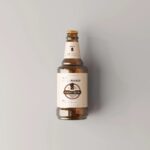 5 Stubby Beer Bottle Mockups in Different Visions