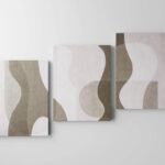 5 Three Piece Canvas Mockups in Front Sight