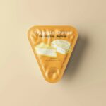 5 Triangle Cheese Packaging Mockups in Different Visions